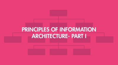 Principles of Information Architecture Part I
