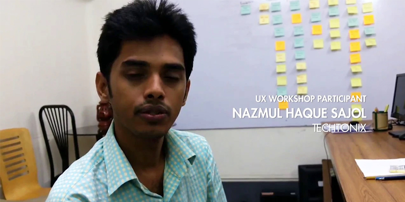 UX & Design Thinking Workshop Participant Share Experience