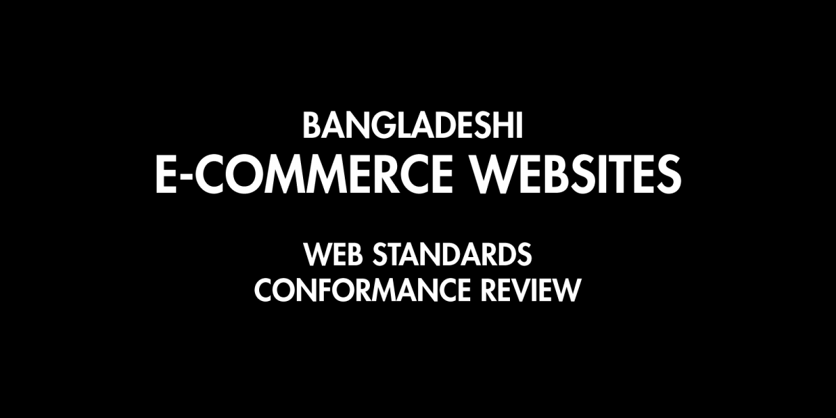 Web Standard Review