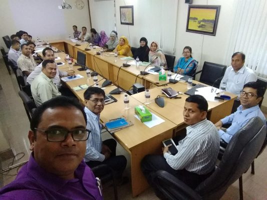 Participants at the Workshop on "The Application of ICT for Better Service Delivery Through e-Governance and Human-centered Design" organized by Office of Senior Finance Controller (Navy).