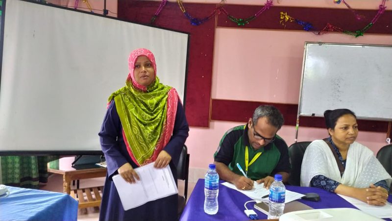 Participants of the training on qualitative research for WASH SDG Demand Creation in Satkhira.