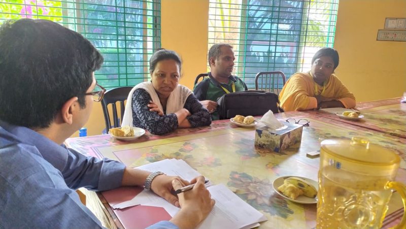 Focus Group Discussion with WASH Alliance Local Partners in Satkhira