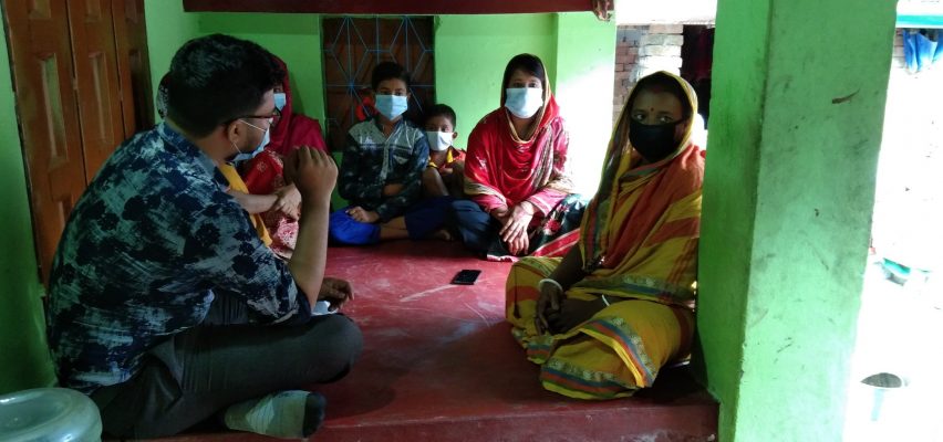 Qualitative research with the community people in Satkhira
